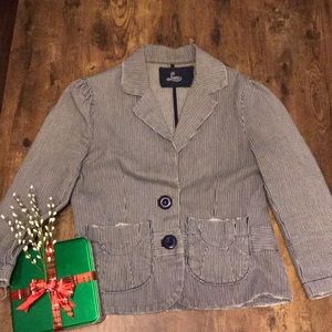 LUX | Distressed casual denim jacket